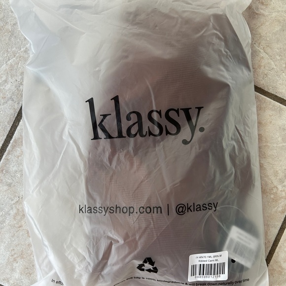 Klassy Network Brown Ribbed Brami tank - Picture 4 of 4